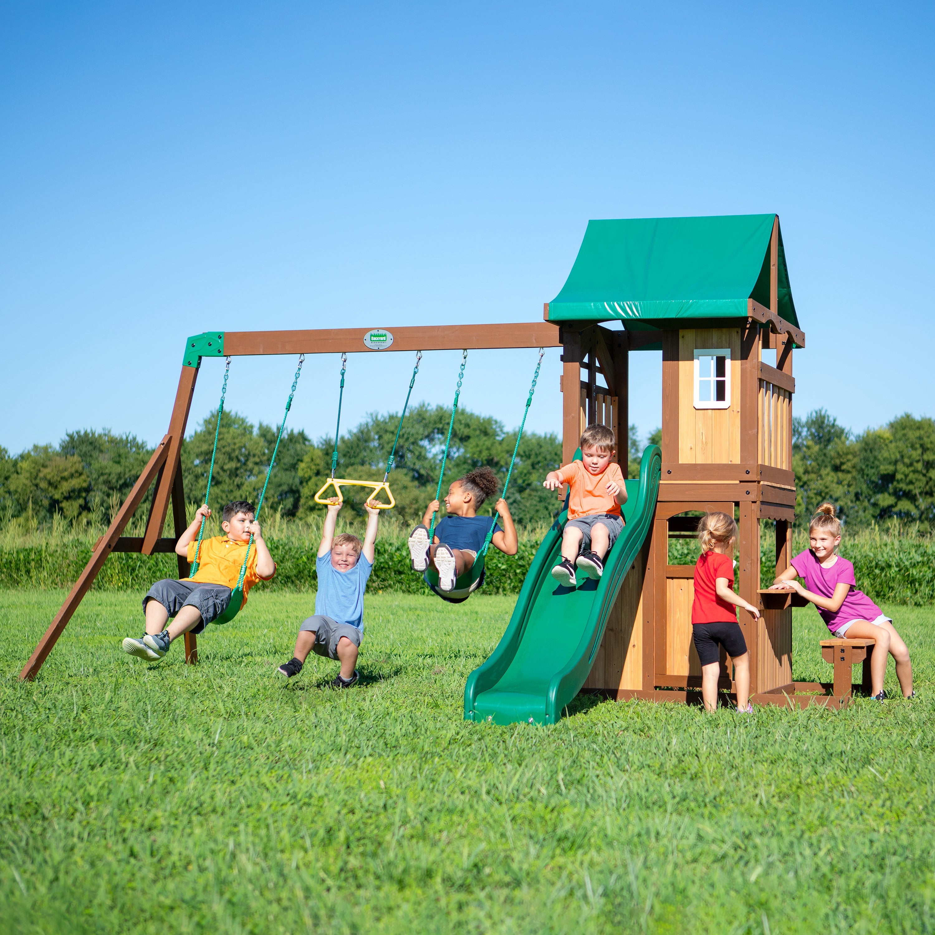 Backyard discovery cheap tucson swing set