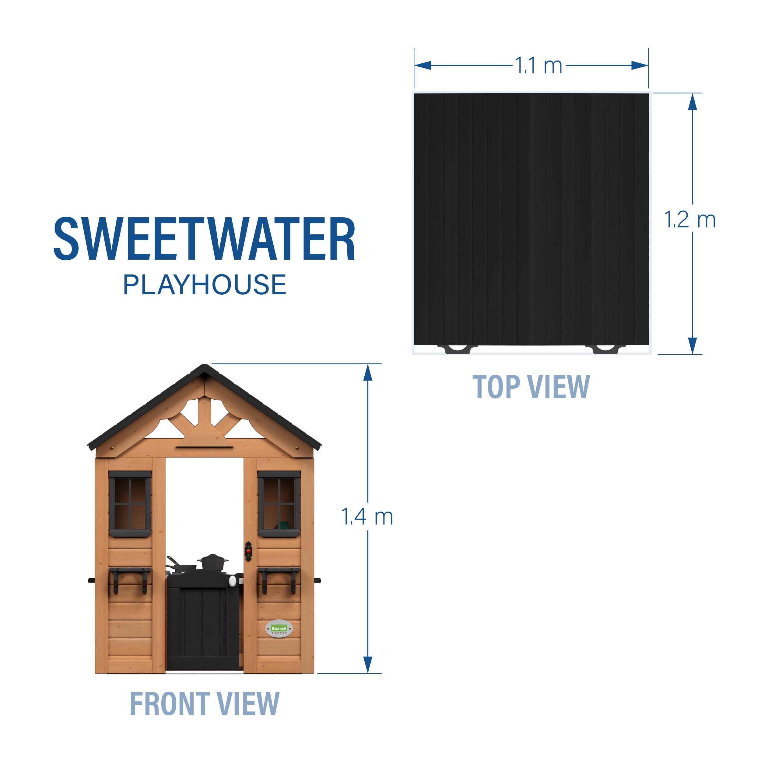 Sweetwater Playhouse Metric Dimensions