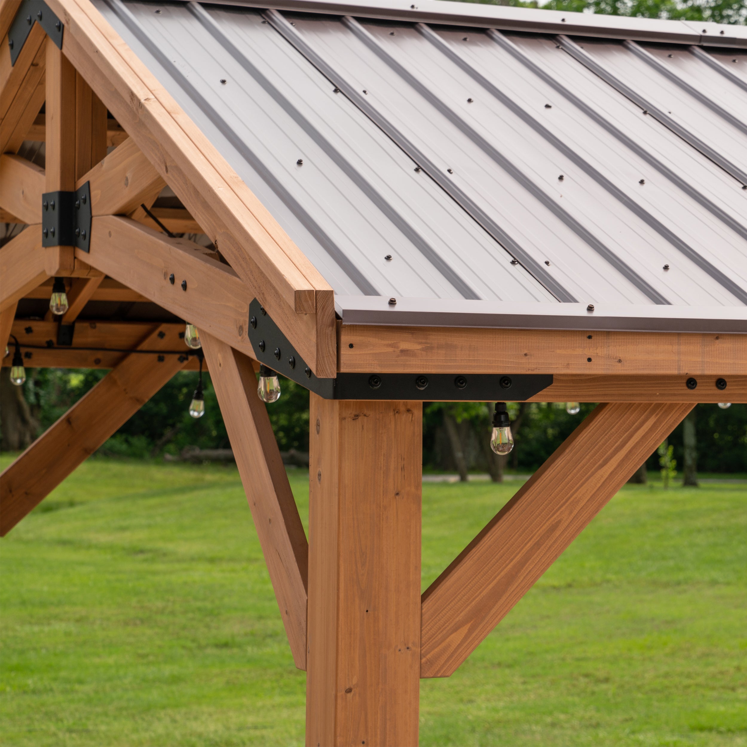 Norwood Gazebo Steel Roof