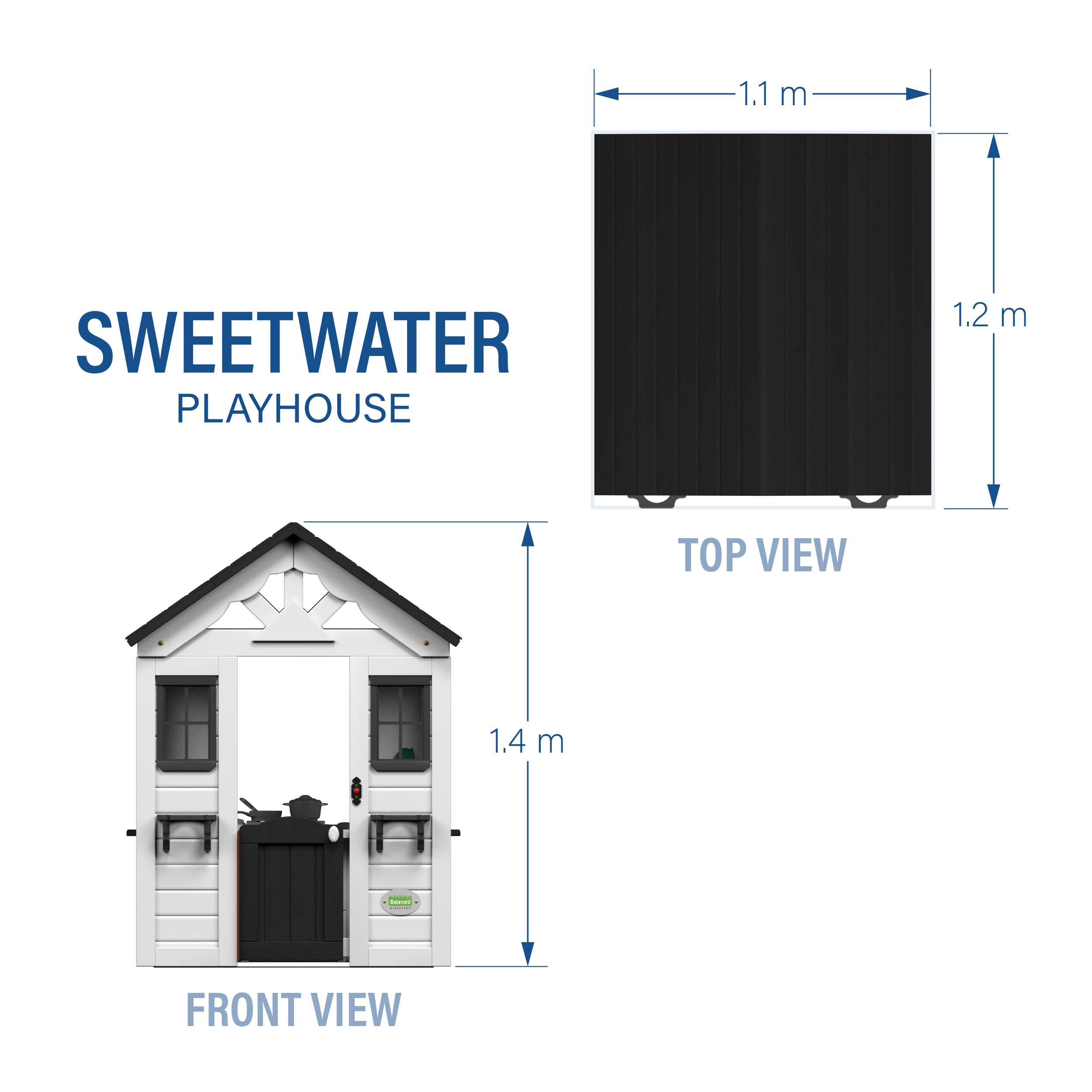 Sweetwater Playhouse Metric Dimensions