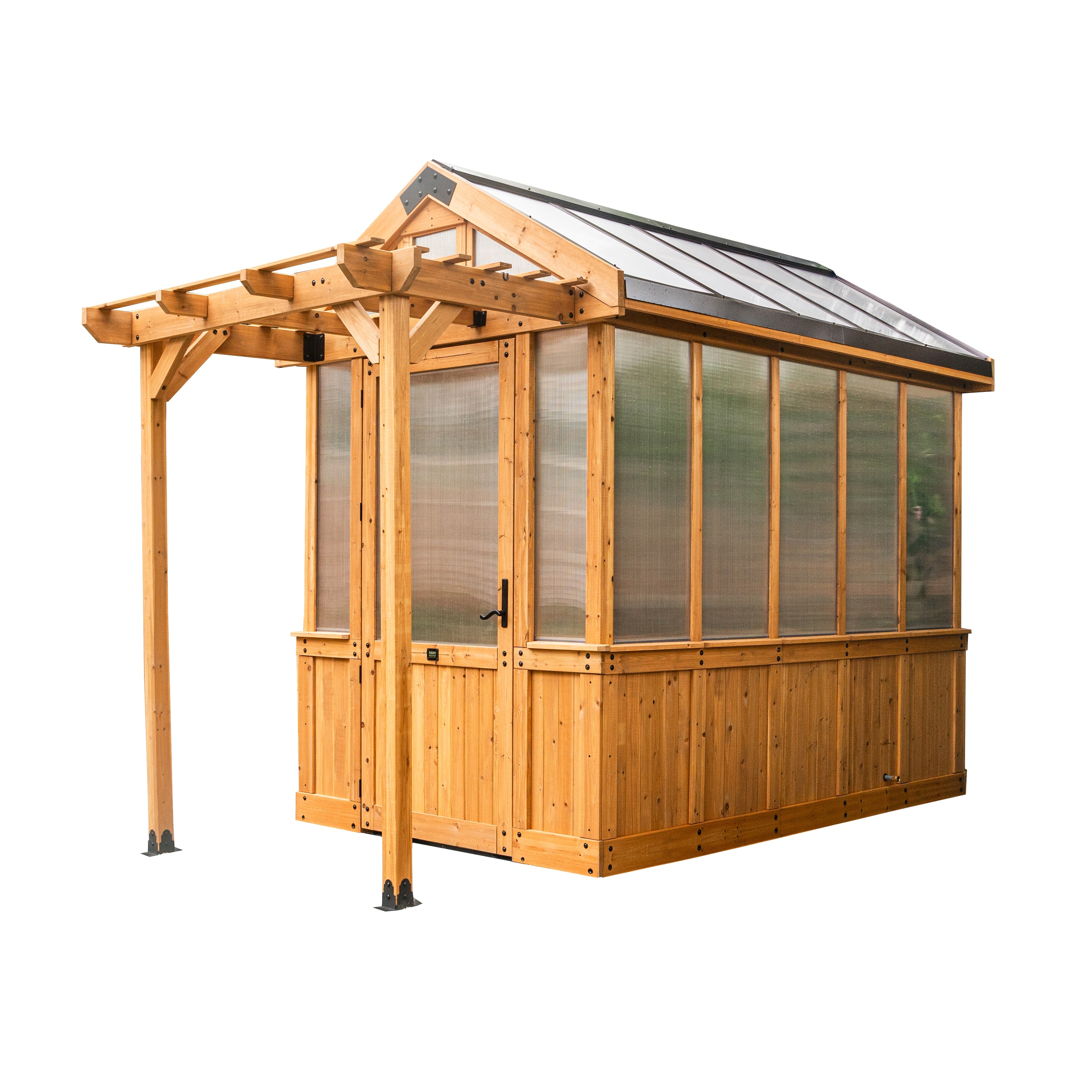 2.9m x 1.8m Bellerose Greenhouse