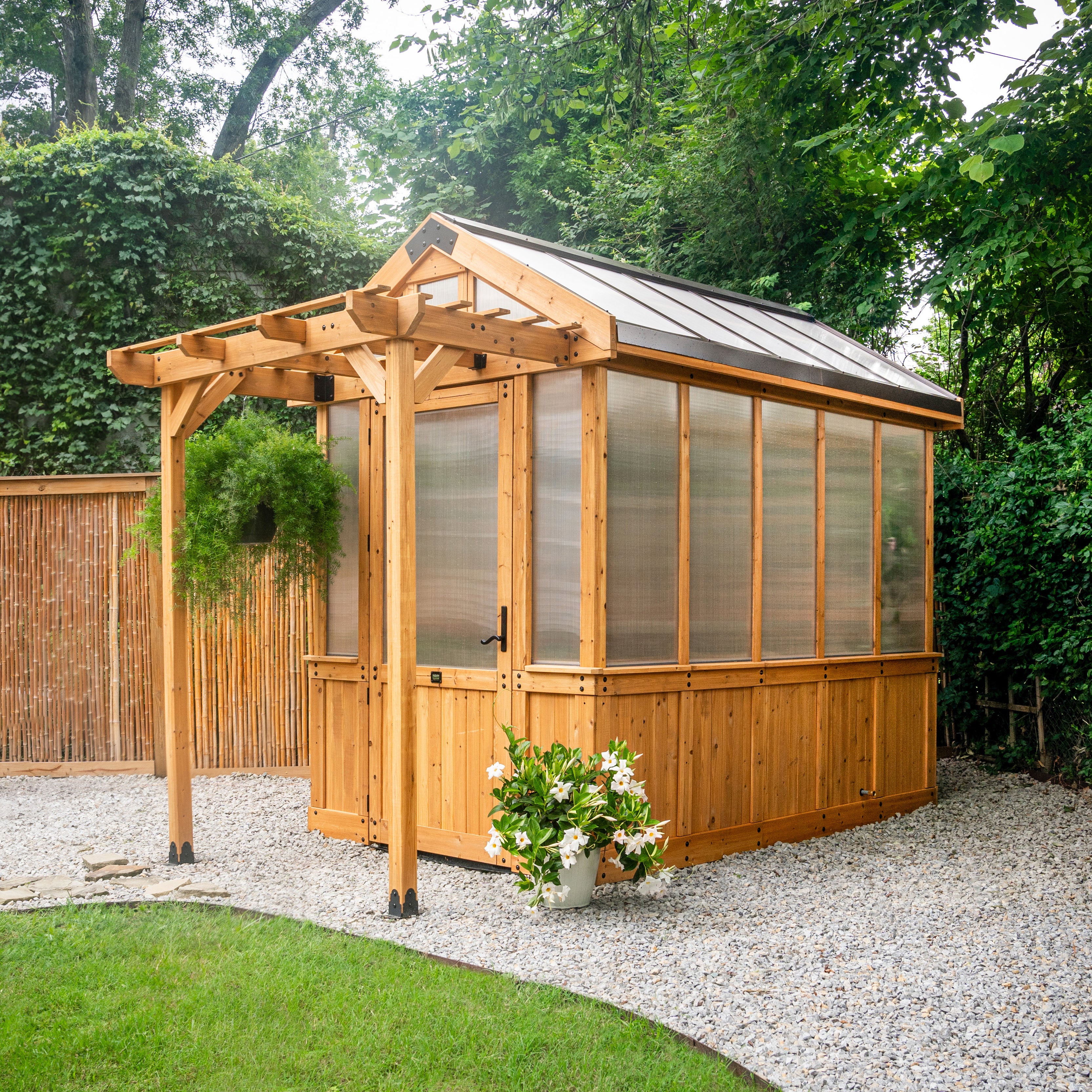 2.9m x 1.8m Bellerose Greenhouse