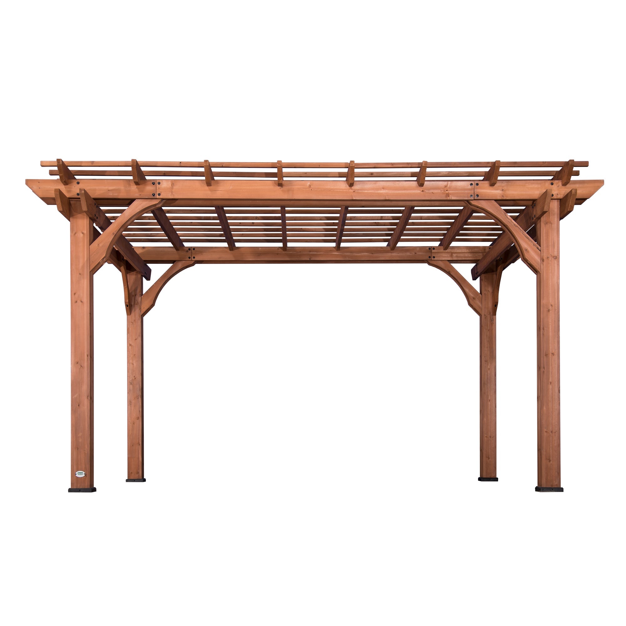 4.3m x 3m Wood Pergola 