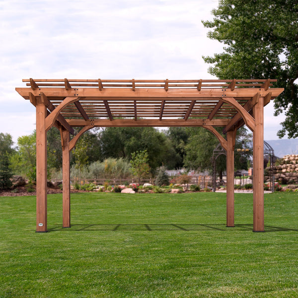 4.3m x 3m Wood Pergola     (14ft x 10ft)