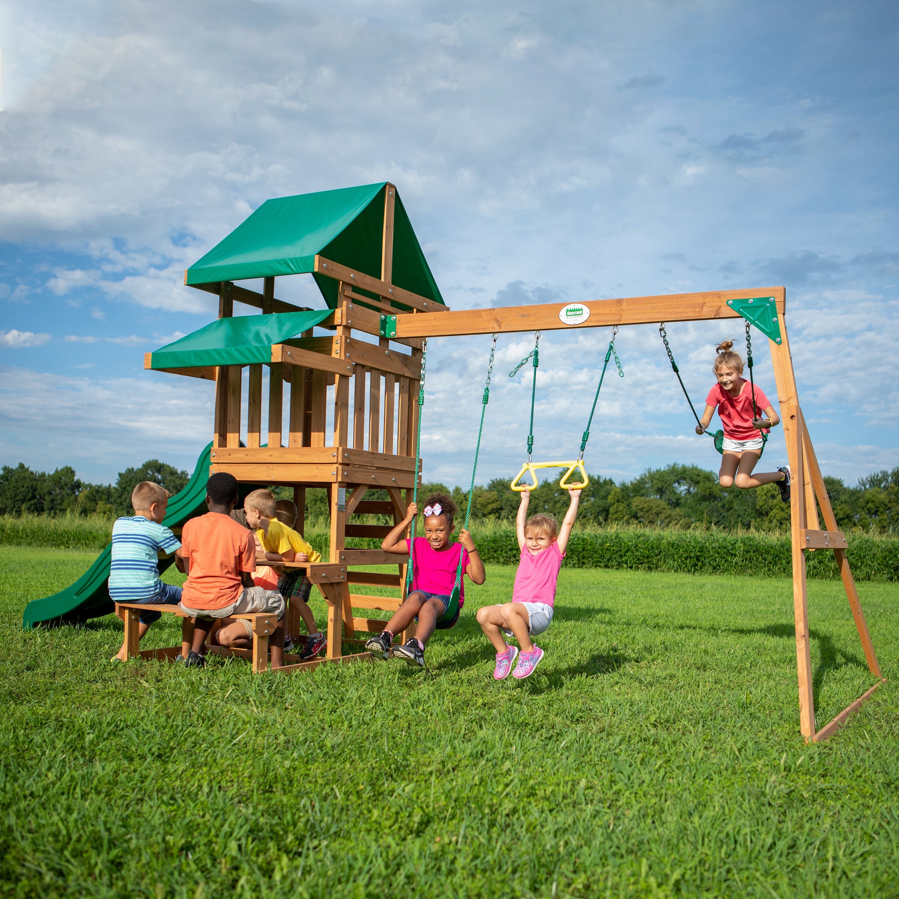 Belmont Wooden Swing Set Beam