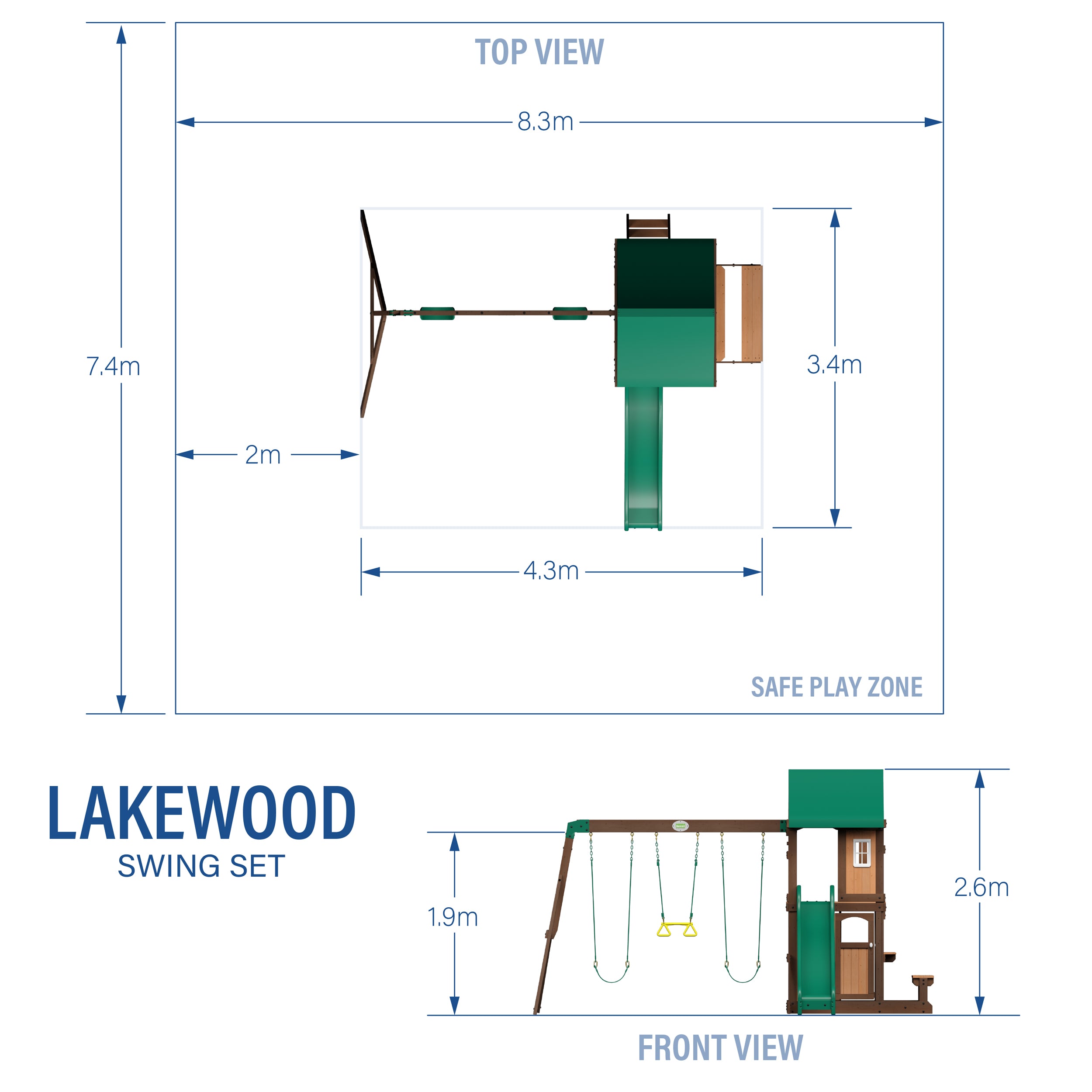 Lakewood Metric Dimensions