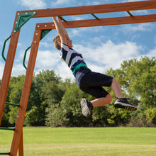 Load image into Gallery viewer, Skyfort II Wooden Swing Set Monkey Bars
