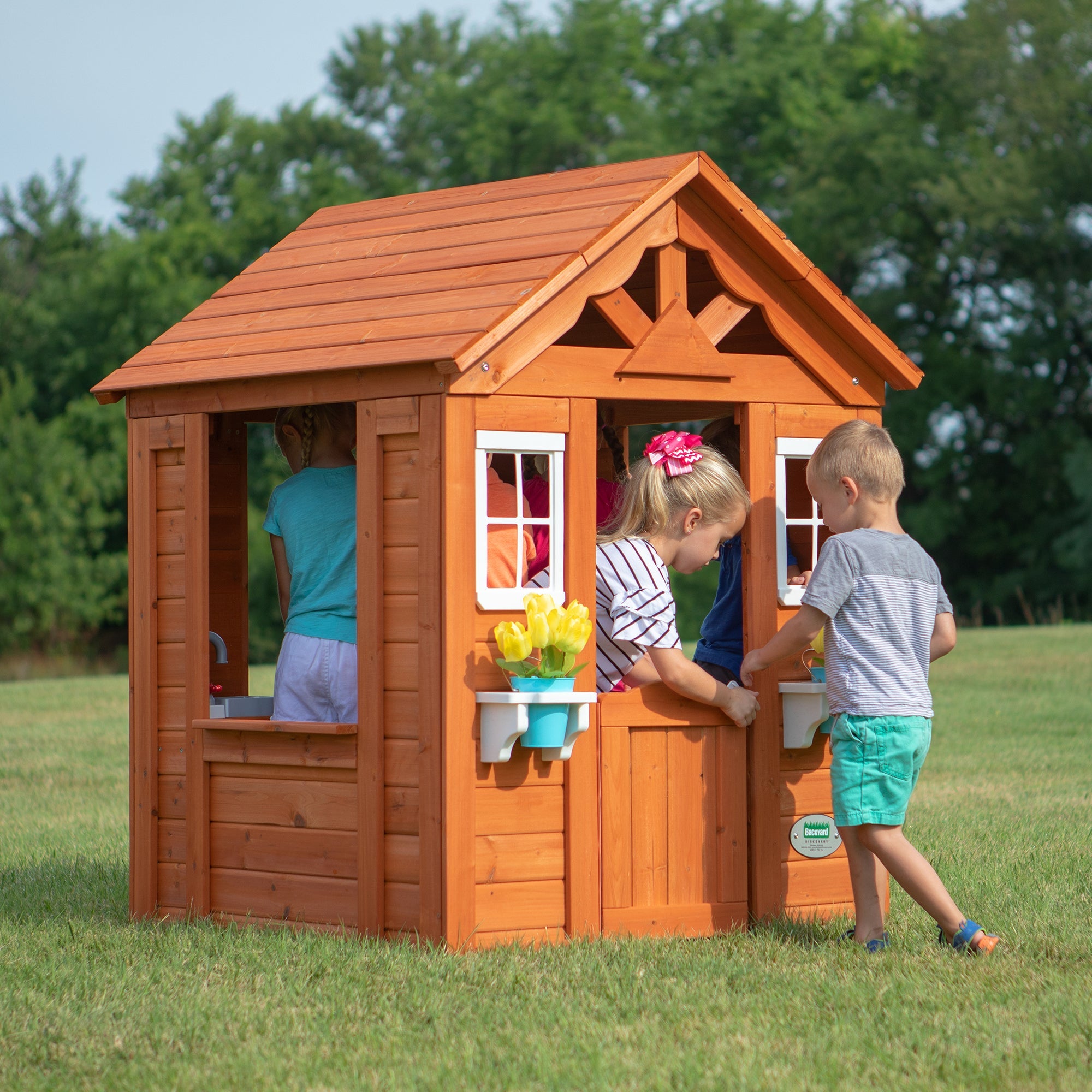 Wooden Playhouses - Timberlake Playhouse